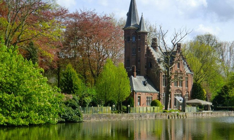 Kasteel Minnewater, Bruges, Belgium, Belgium